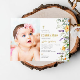 Invitation Confirmation photo Chamomile & Eucalyptus