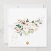 Invitation Confirmation Rose PixDezines H2 Blush Cream (Dos)