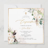 Invitation Confirmation Rose PixDezines H2 Blush Cream (Devant)