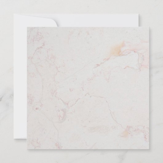 Invitation Confirmation Verdure Fern Feuilles Faux Gold Marbl (Dos)