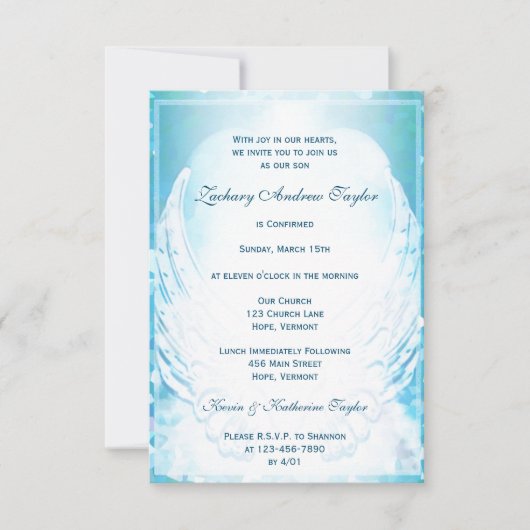 Invitation Confirmations (Devant)