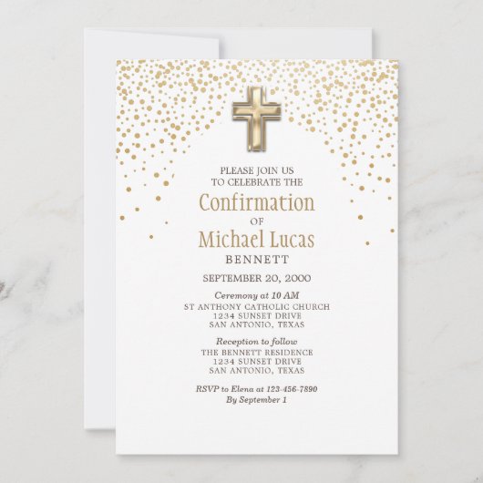 Invitation Confirmations (Devant)