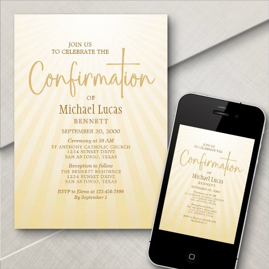 Invitation Confirmations