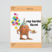 Invitation Confirmer (Debout devant)