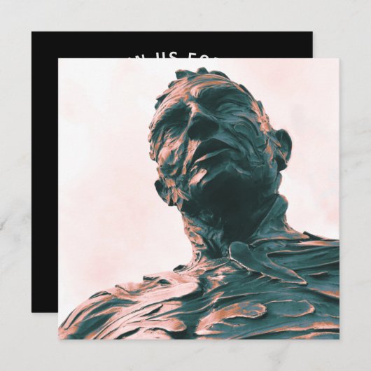 Invitation Confluence de David Zahn (Devant / Derrière)