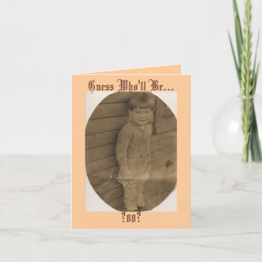 Invitation Conjecture qui sera… ? 80 ? (Devant)