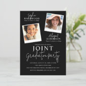 Invitation conjointe de fête de fin d'études en ph (Debout devant)