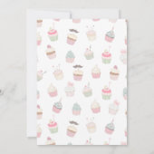 Invitation conjointe de fête pour Cupcake et Stud  (Dos)
