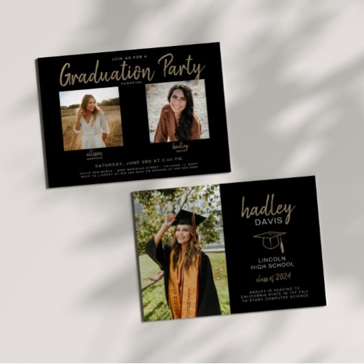 Invitation conjointe de la Partie de graduation - 