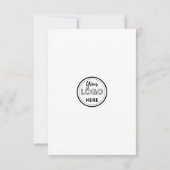 Invitation Connectez-vous aux médias sociaux américains Code  (Dos)