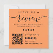 Invitation Connectez-vous avec le code QR Us | Laissez-Nous U (Devant)