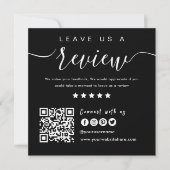 Invitation Connectez-vous avec le code QR Us | Laissez-Nous U (Devant)