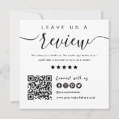 Invitation Connectez-vous avec le code QR Us | Laissez-Nous U (Devant)