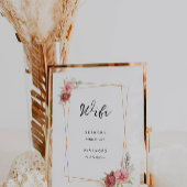 Invitation Connexion par mot de passe Wifi rose