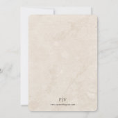 Invitation Conquérir le monde Ensemble Mariage (Dos)