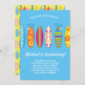 Invitation Conseil de Surf de la partie de surf (Devant / Derrière)