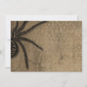 Invitation Conseil des Esprits Partie d'Halloween (Dos)