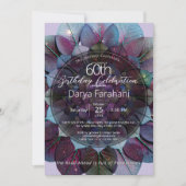 Invitation Conseil des Feuilles | Mandala (Devant)