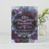 Invitation Conseil des Feuilles | Mandala (Debout devant)