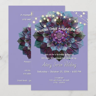 Invitation Conseil des Feuilles   Mandala Art P&B
