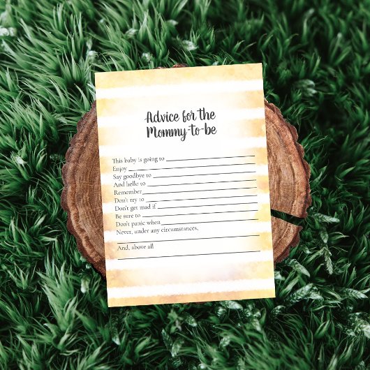 Invitation Conseil Jaune Tan Bunny Pour Mommy Douche Jeu