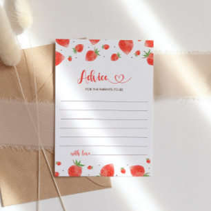 Invitation Conseil Pour Les Parents, Berry Sweet Baby shower