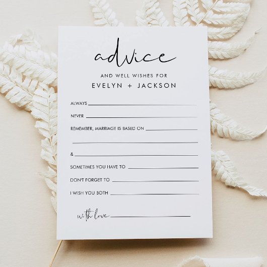 Invitation Conseil STELLA et bien souhaits pour mariée et cha