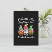 Invitation Conseiller Scolaire Drôle Tout Va Bien Noël (Debout devant)