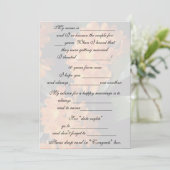 Invitation Conseils de mariage drôles et mignons pour la mari (Debout devant)