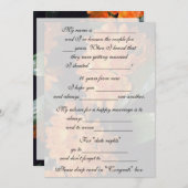 Invitation Conseils de mariage drôles et mignons pour la mari (Devant / Derrière)