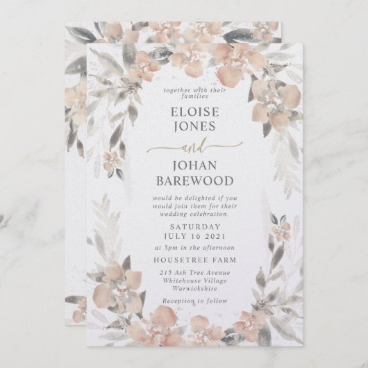 Invitation Conseils d'été (Devant / Derrière)