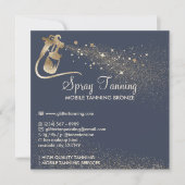 Invitation Conseils d'instruction de la Marine Spray Tan (Devant)