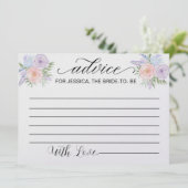 Invitation Conseils pour la mariée à être Fête des mariées - (Debout devant)