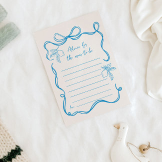 Invitation Conseils pour le Baby shower de citron tiré à la m