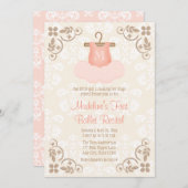 INVITATION CONSIDÉRABLE AU BALLET DE FANCY MONOGRA (Devant / Derrière)