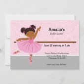 Invitation Considérant Ballet (Devant)