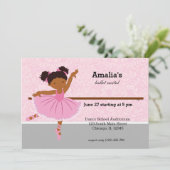 Invitation Considérant Ballet (Debout devant)