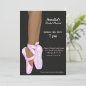 Invitation Considérant Ballet (Debout devant)