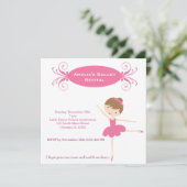 Invitation Considérant Ballet (Debout devant)