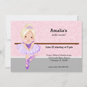 Invitation Considérant Ballet (Devant)