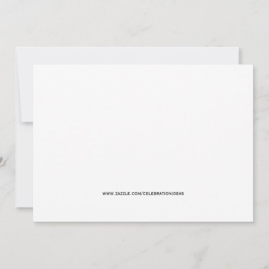 Invitation Considérant Ballet (Dos)