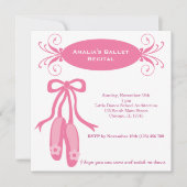 Invitation Considérant Ballet (Devant)