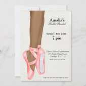 Invitation Considérant Ballet (Devant)