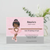 Invitation Considérant Ballet (Debout devant)