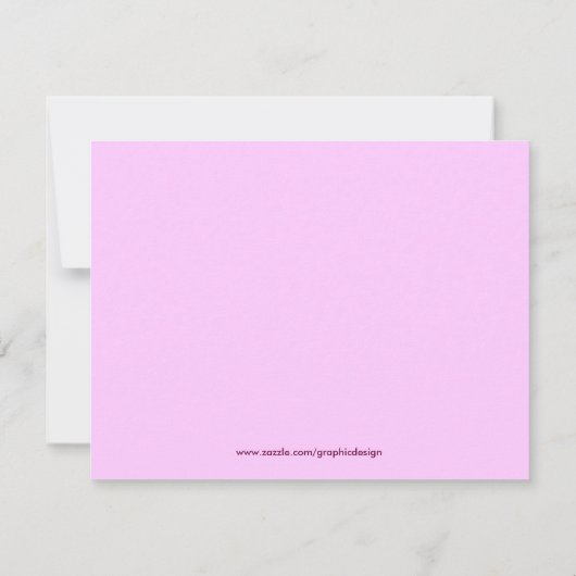 Invitation Considérant Ballet (Dos)