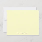 Invitation Considérant Ballet (Dos)