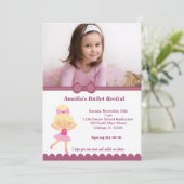 Invitation Considérant Ballet (Debout devant)