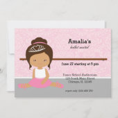 Invitation Considérant Ballet (Devant)