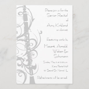 Invitation Considérant Clarinet