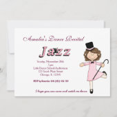 Invitation Considérant Danse (Devant)